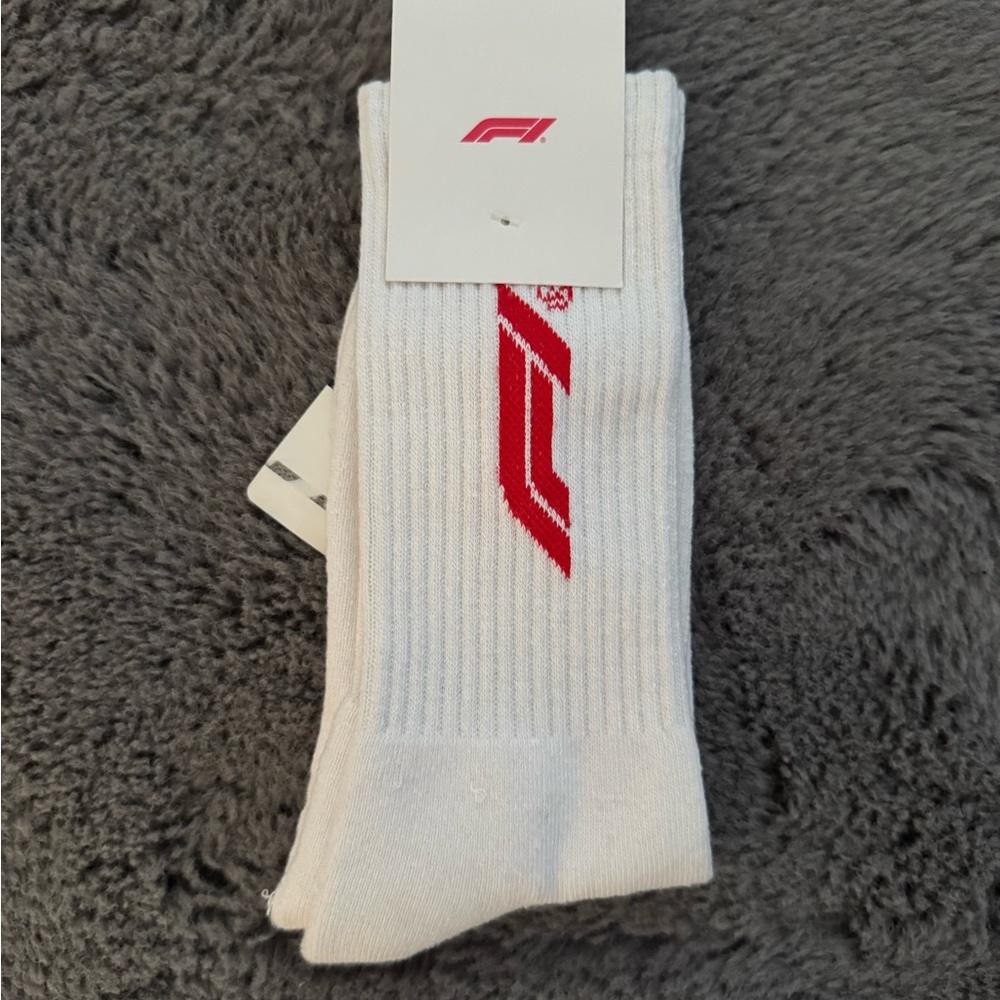 F1 Formula 1 Official Licensed F1 Socks - 1 size fits all brand new!